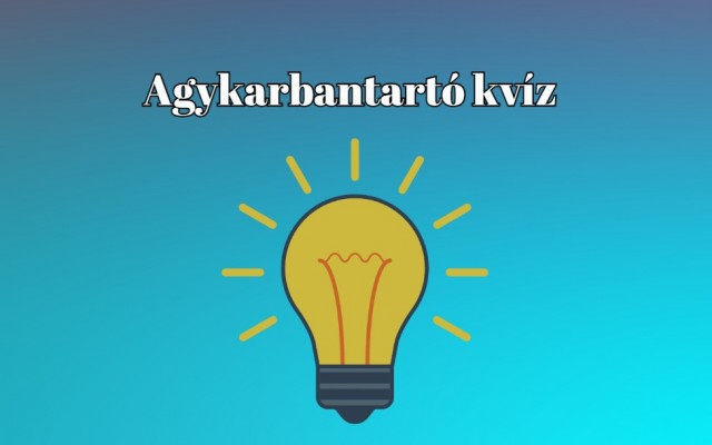 Tudod a helyes választ a kérdések 60 százalékára? - Napi kvíz