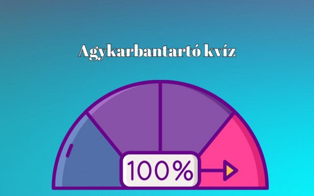 Ez a napi kvíz most jól átmozgatja az agytekervényeidet