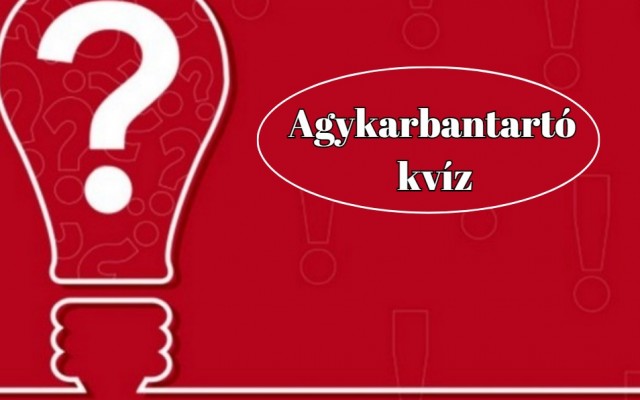 Napi kvízed jött - Ha a kérdések 75%-ára helyesen tudsz válaszolni, gyakorlatilag egy zseni vagy
