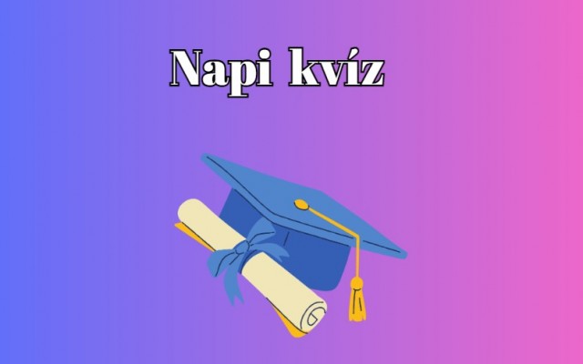 Napi kvíz - Itt egy friss torna, az agy frissen tartásához