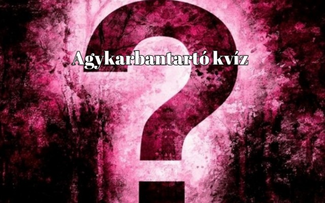 Napi kvíz - Most mutasd meg, hogy műveltségért nem kell a szomszédba menned