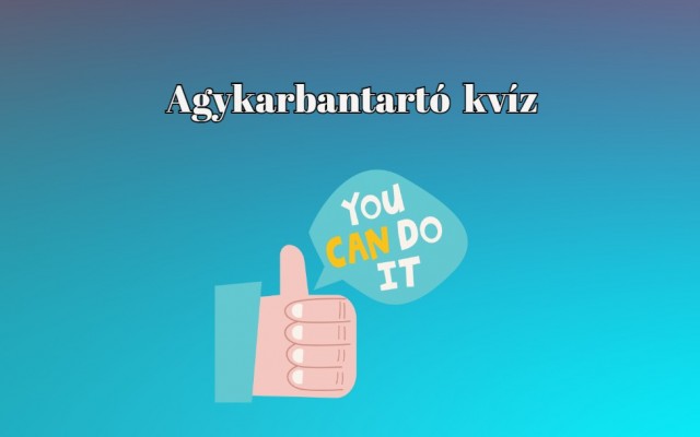Itt egy újabb napi agykarbantartó napi kvíz