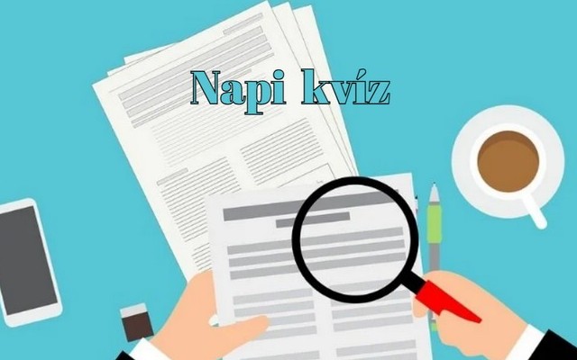 Szerintünk most pont ráérsz egy rövid napi kvízre - Vágj bele