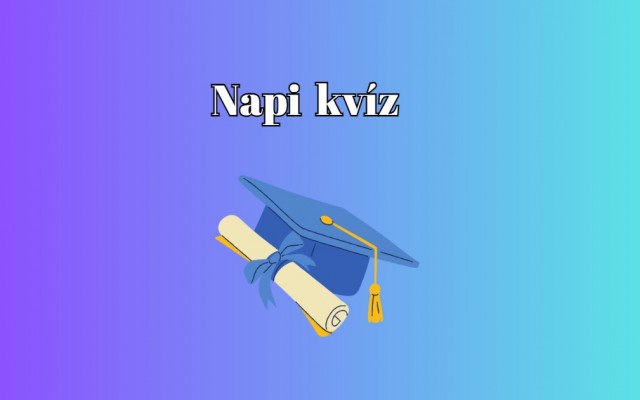 Teszteld magad és szerezd meg mind a nyolc pontot ebben a napi kvízben