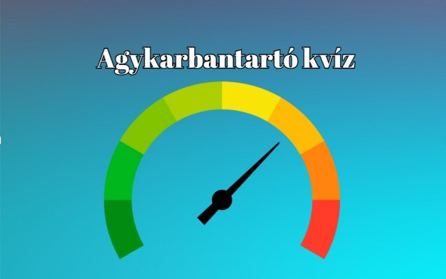 Neked csak annyi a dolgod ebben a napi kvízben, hogy kiválaszd a jó választ