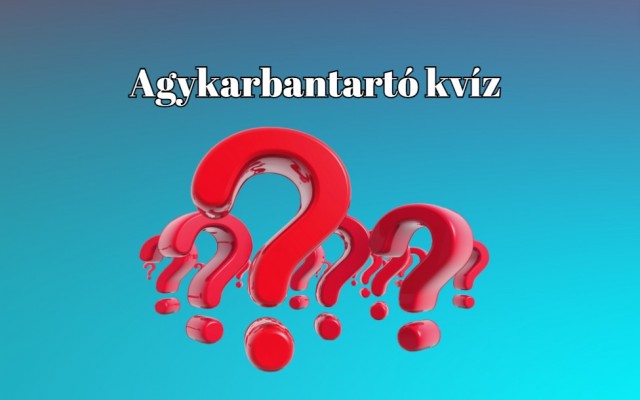 Napi kvíz - Csak minden ötödik ember tud a kérdések legalább felére helyesen válaszolni