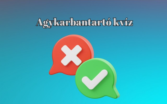Most mutasd meg, hogyan kell egy ilyen napi kvízben átlag feletti eredményt elérni