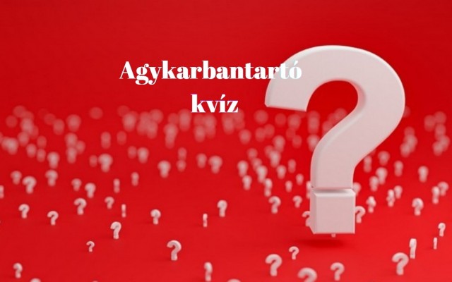 Aki epekedve várta a mai frissítő napi kvízt, most megkapja