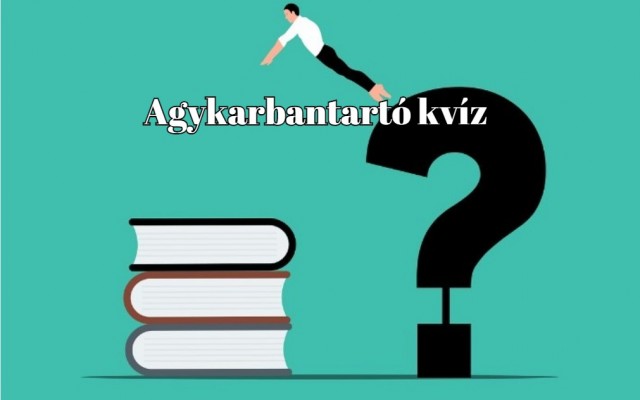Agykarbantartó napi kvíz -Tartsd frissen agytekervényeidet